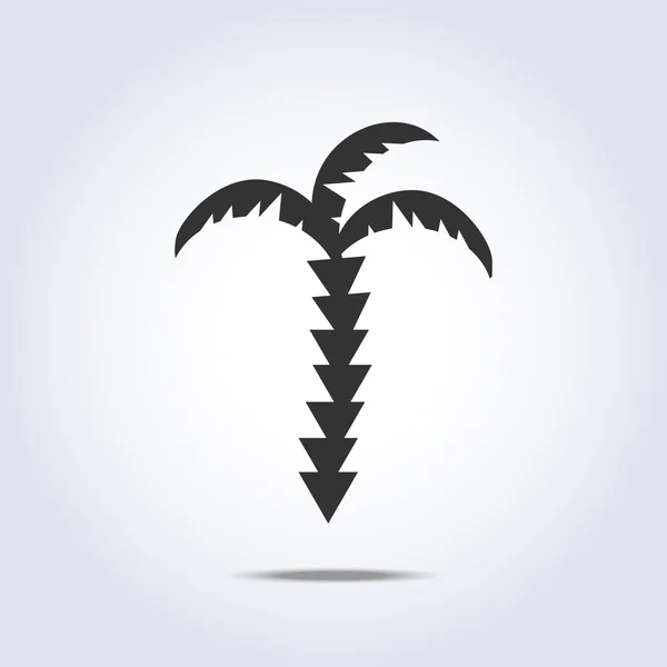 Palm значок — стоковий вектор