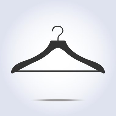 Askı basit simge vektör