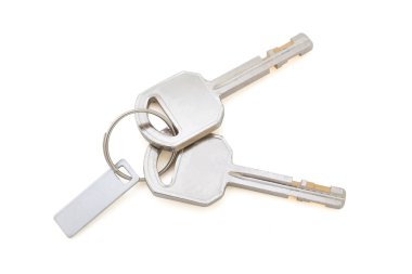 Beyaz kırpma yolu ile izole tuşları