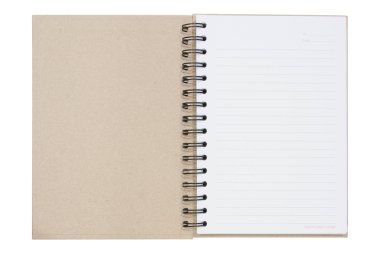 açık defter, geri dönüşümlü kağıt 
