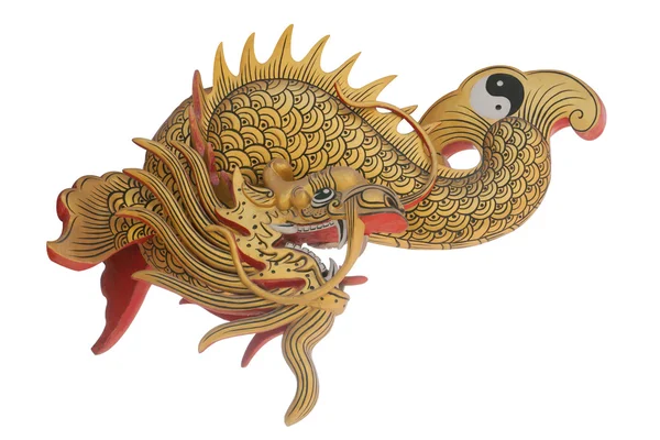 Escultura de pescado de estilo chino — Foto de Stock