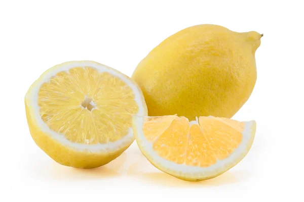 Limón amarillo en rodajas — Foto de Stock