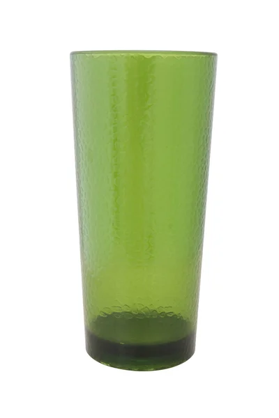 Grønt plastglas - Stock-foto