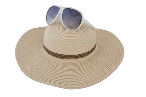 Chapeau, lunettes de soleil — Photo