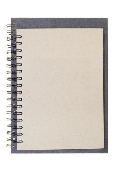 Dos cuadernos de papel reciclado — Foto de Stock