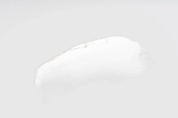 Biały Balsam Próbka Izolowana — Zdjęcie stockowe