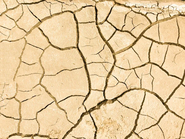 Cracked Arid Soil Ground Texture — Stock Photo, Image