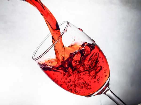 Червоне вино — стокове фото