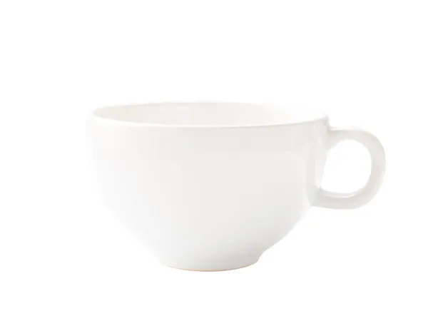 White cup on white background — Stock Photo, Image