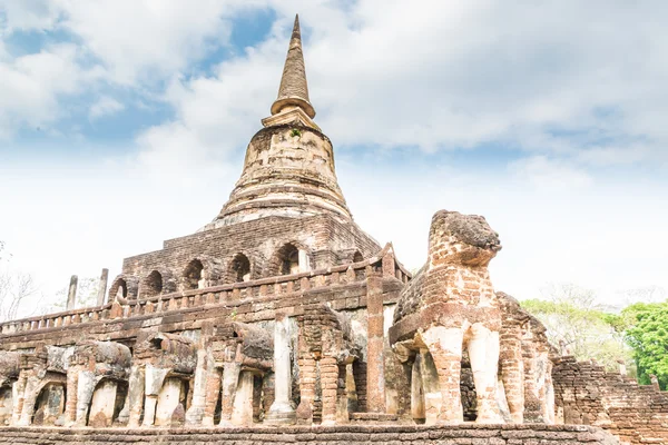 Sukhothai ruin old city — Stock Photo, Image