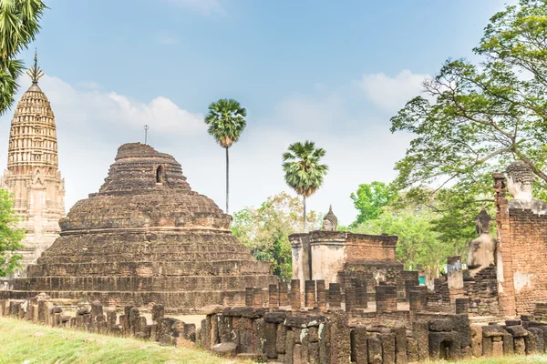 Sukhothai rovina la città vecchia — Foto Stock