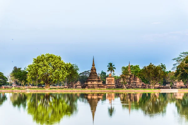 Sukhothai ruin old city — Stock Photo, Image