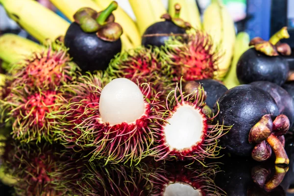 Selection Of Tropical Fruits — Stock Photo, Image