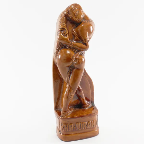 Statuette (figurine) of Khajurahu — Stock Photo, Image