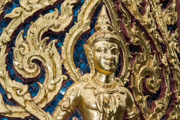 Thai Metal Low-relief Art — Stock Photo, Image