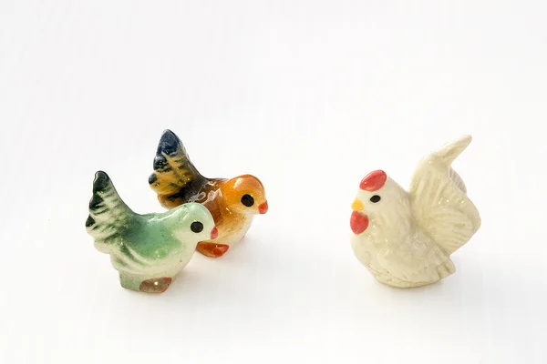 Модель керамічна птахів — стокове фото