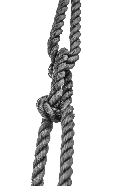 Granica nylonowej liny — Zdjęcie stockowe
