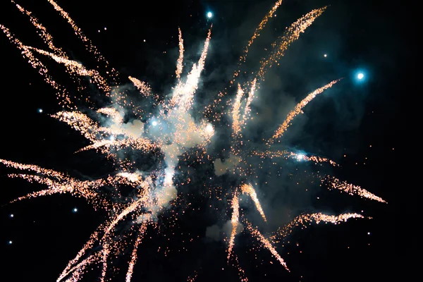 Fuegos artificiales — Foto de Stock