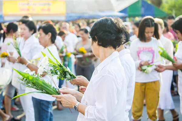 Bhuddists Magha Puja Day — Zdjęcie stockowe