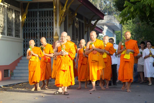 Bhuddists Magha Puja Tag — Stockfoto