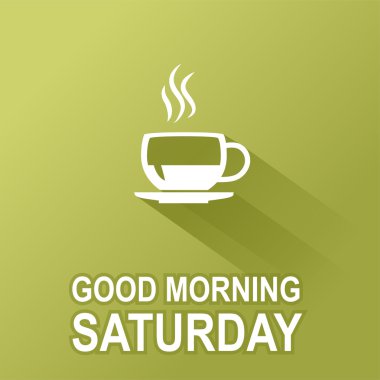 Haftanın günleri. Cumartesi