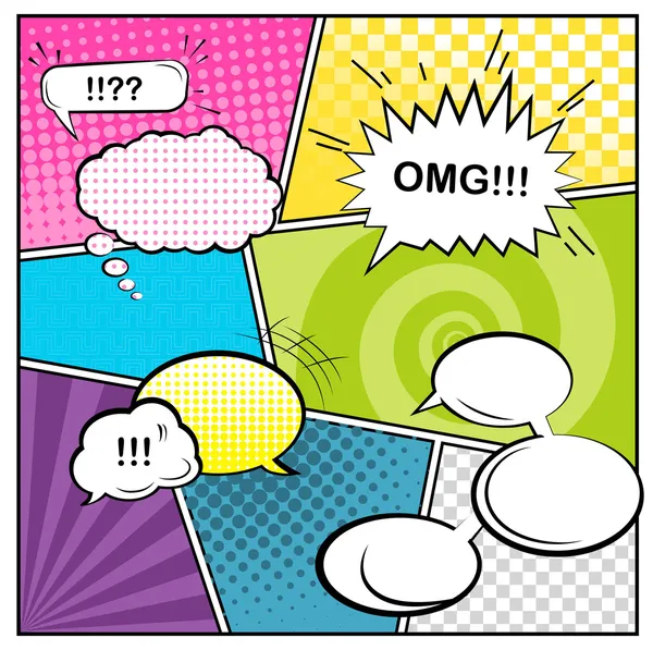 Comics — Stock Vector