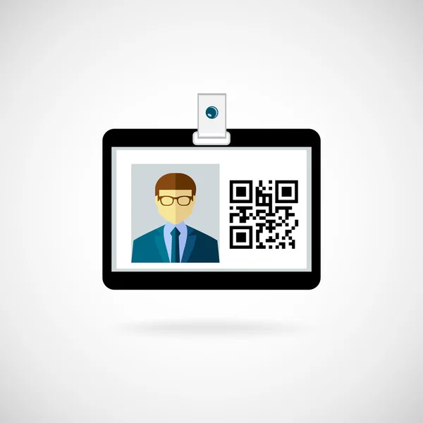 Identification card — Stock Illustration Identification card Stock Vector