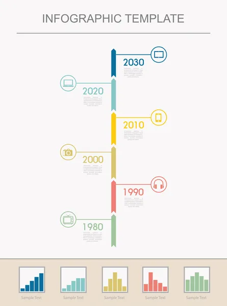 Infográfico — Vetor de Stock