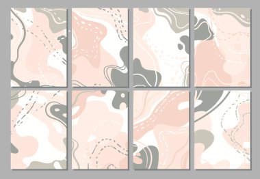 Abstract design treny cards set vector illustration vector illustration. Jewelry display cards design. Card abstract modern design.