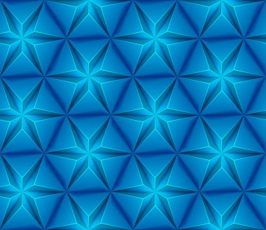 sorunsuz geçmiş mavi üçgen yıldız ile