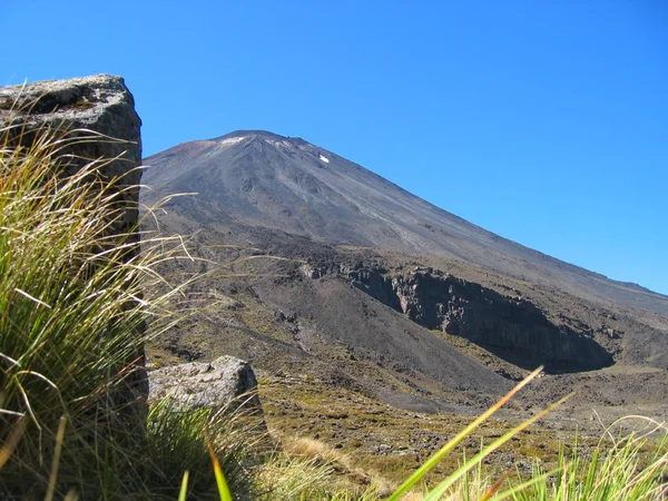 Monte Ngauruhoe — Fotografia de Stock