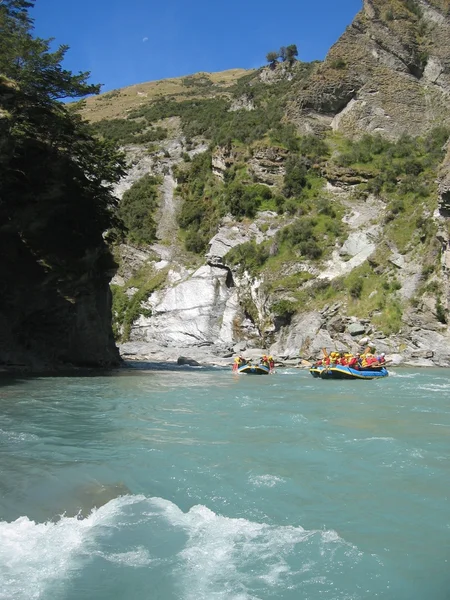 Rafting de água branca — Fotografia de Stock