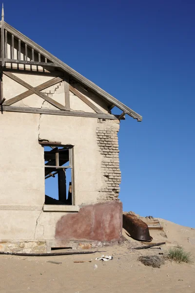Ruine in Kolmanskop — Stockfoto