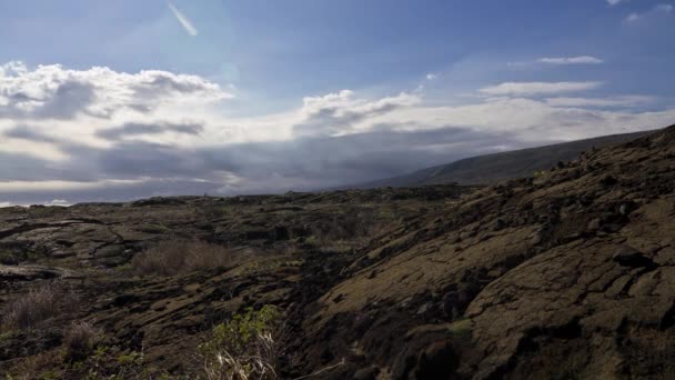 řetěz kráterů road, timelapse, velký ostrov Havaj, usa