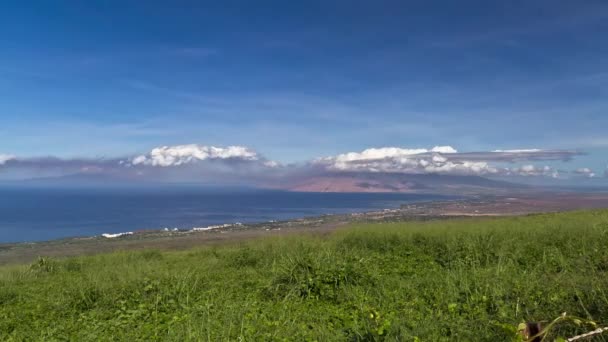 タイムラプス、ハワイ、アメリカ合衆国、マウイ島で海の景色 — ストック動画