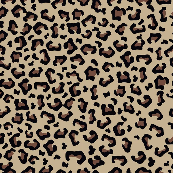 Tiger Background Seamless Pattern Tiger Texture — Stockvektor