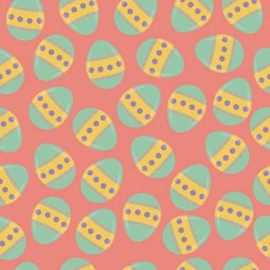 Pastel Renkleri Süslemeli Paskalya Yumurtası Örnekleri pürüzsüz Bahar Paskalyasız Örnekleri Mutlu Paskalya Günleri