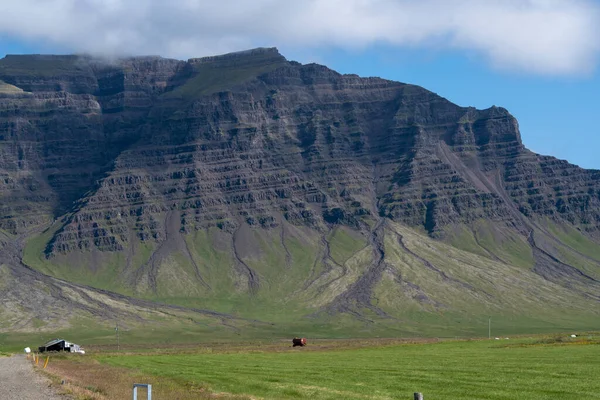 Krajobraz Gór Półwyspie Snaefellsnes Islandia — Zdjęcie stockowe