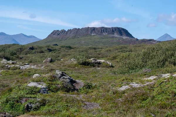 Landschap Van Uitgedoofde Vulkaan Borgarnes Zuid Ijsland — Stockfoto