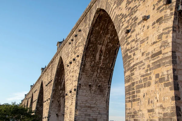 Landscape Aqueduto Das Aguas Livres Aqueduct Lisbon — ストック写真