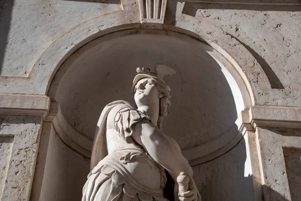 Statuenlandschaft Palacio Nacional Ajuda Lissabon — Stockfoto