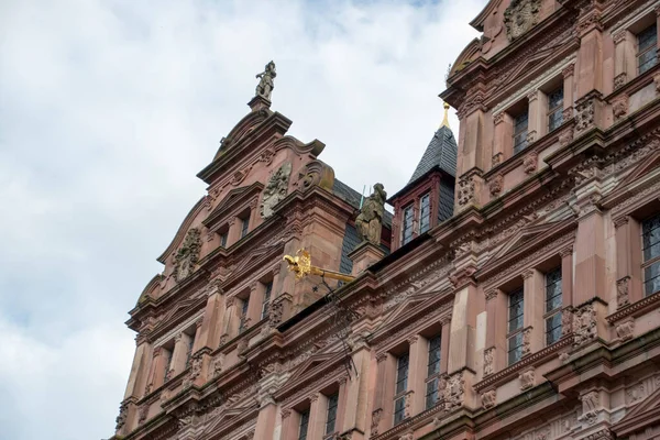 Landskap Heidelberg Slott Solig Dag Baden Wurttemburg — Stockfoto