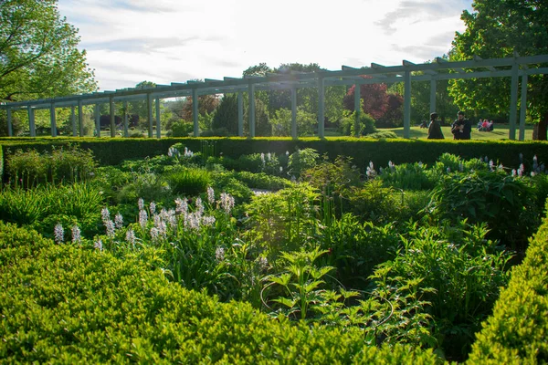 Paisaje Escénico Del Jardín Renacentista Italiano Garten Der Welt Marzahn —  Fotos de Stock