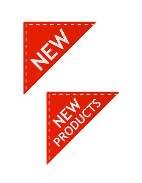 Vector new signs — Stock Vector