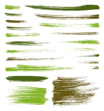 kamuflaj fırça splatters vektör