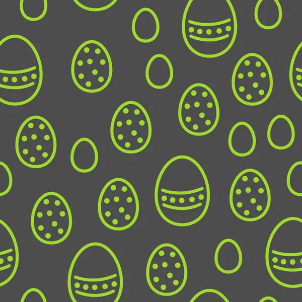 Vector repeated easter pattern — Stock Vector