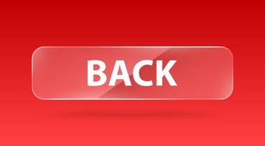 vektör cam düğme geri