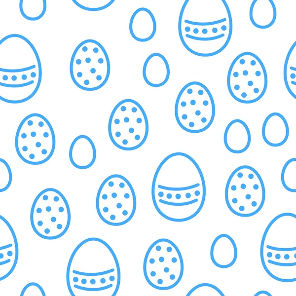 Vector repeated easter pattern — Stock Vector