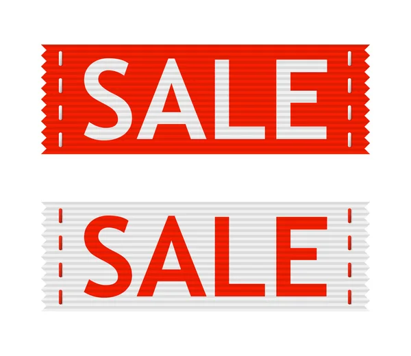 Vector sale signs — Stock Vector