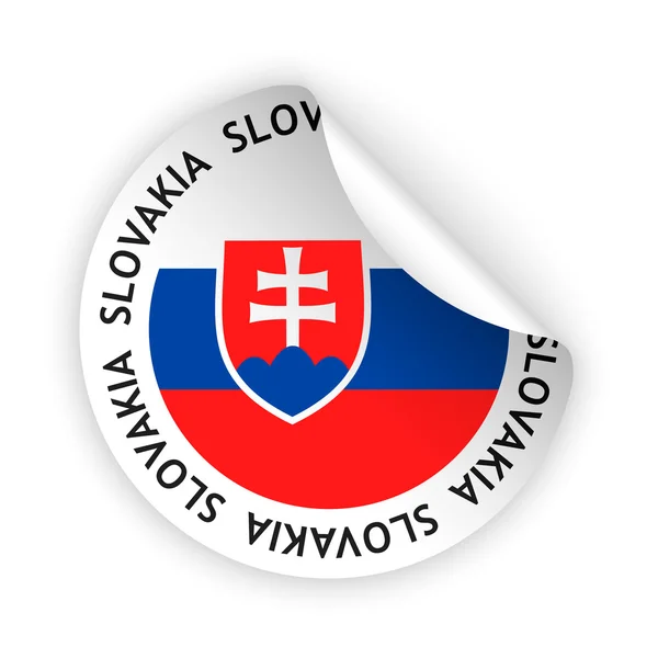vektör bayrak bükülmüş sticker